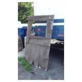 Old Door from Barn to be used as Decorative