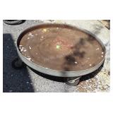 21" Galvanized Barrel Dolly