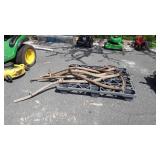 Collection of 5 Farm Tools, brush and mowing