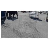 Folding wire Pet Cages, 24" high, 24" wide each