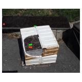 Floor Tile, 28pcs 12x12", plus 10x36" piece