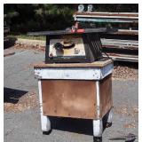 10" Table Saw on wood Shop made Stand