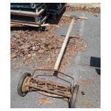 Early walk behind Reel Mower