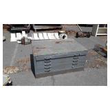 MayLine Co. Shop Cabinet, 5 Drawers 38" wide