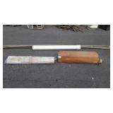 Two Rolls of poly plastic Sheeting, one in old