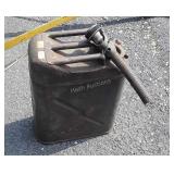 Military type Fuel Can with flex spout