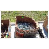 Box with small plastic Display containers,