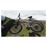 Schwinn Ranger Bike, silver color, 24" tires