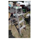 4ft Husky aluminum Step Ladder in used condition