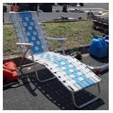 Lawn Recliner Lounge Chair, web seating