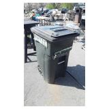 Toter Wheeled Trash Container, 64 gallon. Seller
