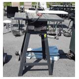 Craftsman 8" Table Saw on floor stand, seller