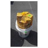Bundle of mixed hardwood for camping + bucket