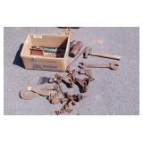 Tools, sledge hammer heads, hatchet head, others