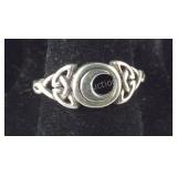 Simple Little Sterling Silver Ring No Stone, 2.4