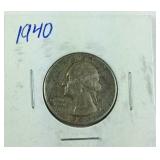 1940 George Washington Quarter