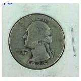 1945 George Washington Quarter