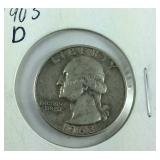 1963-D George Washington Quarter