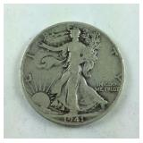 1941-D Walking Liberty Half Dollar