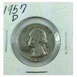 1957-D George Washington Quarter