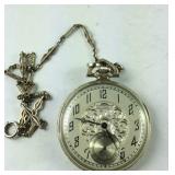 Waltham 14k gold filled pocket watch not running