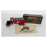 Toys, Ertl bank, Texaco 1925 Kenwoth stake truck