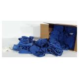 Box of several dozen used shop towels. Cleaned