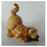 Golden retriever ceramic cookie jar by Big Sky