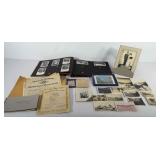 Ephemera, includes photo album of pictures,
