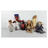 Dolls, includes porcelain dolls, barbie, and