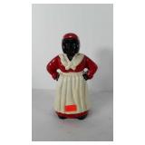 Cast Iron Aunt Jemima coin bank, 10"
