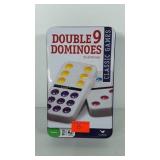 Double dominoes, unopened