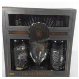 Game of Thrones beer set, includes bottles and