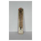 Wooden advertising thermometer for Chaflin