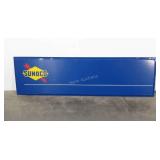 Advertising,  Sunoco banner signer, formed poly