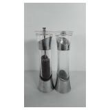 Salt and pepper grinder set, 10"