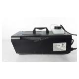 Fog machine with box, powers up