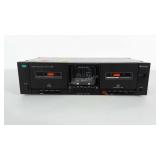 Sansui Stereo Double Cassette Deck, model D-99D.