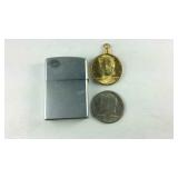 1974 Kennedy half, 1964 goldtone Kennedy half