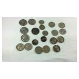 Coins several with Mint marks- Washington