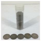 40 V nickels 1899-1912