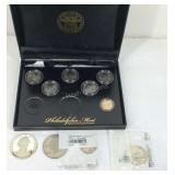 Coins, 2010 Philadelphia mint set but missing two