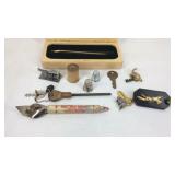 Ball point pen, State Farm advertising bottle