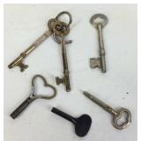 Six keys