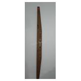 78" wooden level with handle. All tubes still