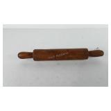 Wooden rolling pin, 17"