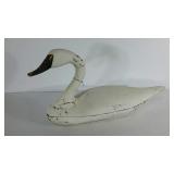 Capt. Harry Jobes carved and painted swan/goose