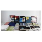 Office supplies, notebooks, resume paper,