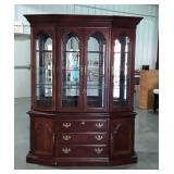 Sumter Cabinet Company lighted china display