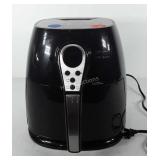 Elite platinum air fryer, powers up